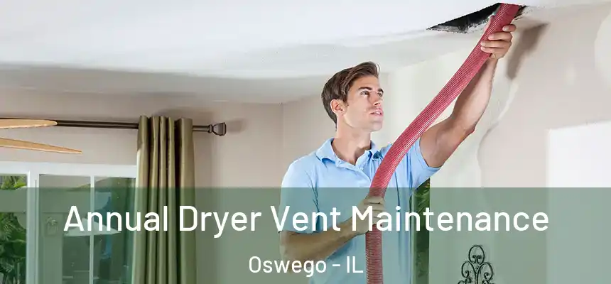  Annual Dryer Vent Maintenance Oswego - IL
